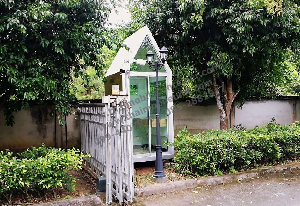 ตู้ป้อมยามสำเร็จรูป ISOWALL ( หลังคาแหลม )